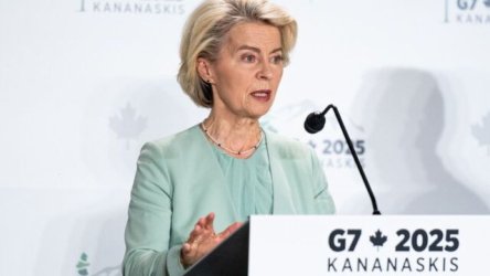 Φον ντερ Λάιεν από G7: Στόχος η επίτευξη εμπορικής συμφωνίας με τις ΗΠΑ έως τις 9 Ιουλίου