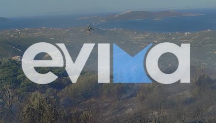 Οριοθετήθηκε η φωτιά στην Εύβοια