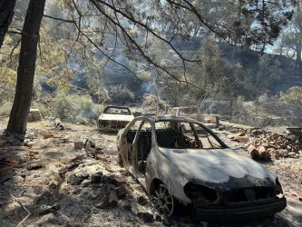 Κόλαση φωτιάς στη Χίο: Μάχη με τους ανέμους και τις αναζωπυρώσεις – Πέντε μέτωπα ξέσπασαν από την Κυριακή