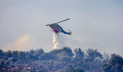 Φωτιά τώρα στα Χανιά – Σηκώθηκαν δύο ελικόπτερα, ήχησε το 112