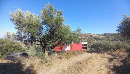 Σητεία: Υπό έλεγχο η φωτιά στο Χαμέζι