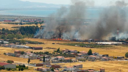 Φωτιά τώρα στην Αλεξανδρούπολη