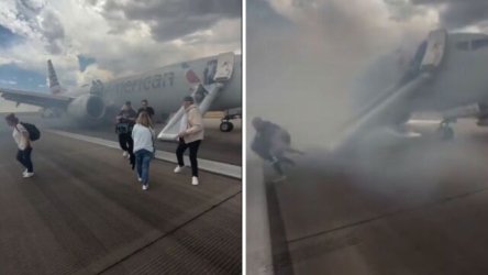 Πανικός σε πτήση της American Airlines: Το Boeing 737 τυλίχθηκε στις φλόγες στον διάδρομο προσγείωσης (Βίντεο)
