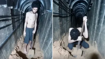 Χαμάς: Φρικιαστικό βίντεο δείχνει Ισραηλινό όμηρο να σκάβει τον τάφο του σε σήραγγα της Γάζας