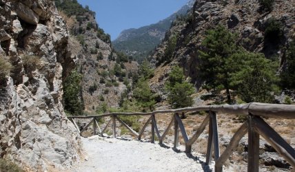 Διάσωση πολυτραυματία στο Φαράγγι της Σαμαριάς