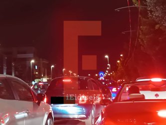 Χάος στην Κηφισίας – Μεγάλο μποτιλιάρισμα (Δείτε εικόνες)