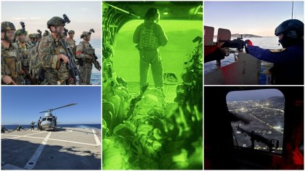 Εντυπωσιακές εικόνες από την αιφνιδιαστική άσκηση στο Αιγαίο – Ανακατάληψη βραχονησίδας στο σενάριο