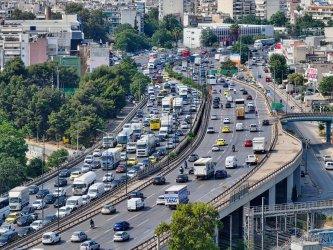 Τροχαίο στον Κηφισό με μηχανή – Μποτιλιάρισμα στο ρεύμα προς Πειραιά