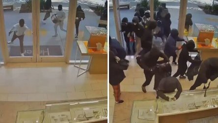 Καλιφόρνια: Viral η κινηματογραφική και ταυτόχρονα… αδέξια ληστεία κοσμημάτων (Βίντεο)