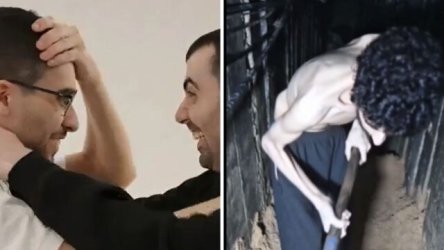 Συγκλονιστικό: Ισραηλινός που έσκαβε τον τάφο του στα τούνελ της Χαμάς συναντάται με άλλον όμηρο (Βίντεο)