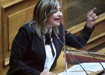 Βουλή: Επίθεση της Ευαγγελίας Λιακούλη στον M. Λαζαρίδη