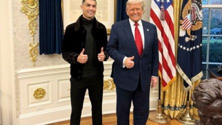 Ο Λευκός Οίκος δημοσιεύει το βίντεο της συνάντησης Τραμπ με τον Κριστιάνο Ρονάλντο: “Two GOATs”