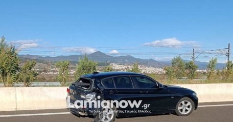 Τροχαίο στον E65 κοντά στη Λαμία – Αναποδογύρισε όχημα στη μέση του δρόμου (βίντεο)