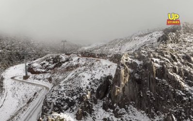 Έπεσαν τα πρώτα χιόνια στον Παρνασσό: Εντυπωσιακό βίντεο από drone
