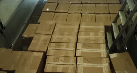 Έναν τόνο καπνό για ναργιλέ κατάσχεσε η ΑΑΔΕ στο τελωνείο των Κήπων