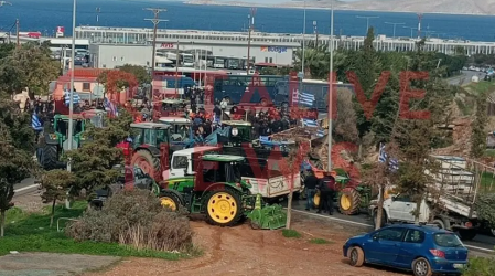 Υπό πολιορκία το αεροδρόμιο Ηρακλείου – Έφοδος των αγροτών, έριξε χημικά η αστυνομία