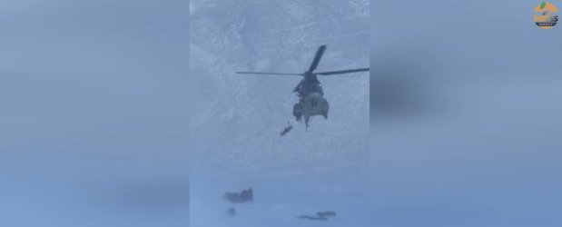 Συγκλονίζει το βίντεο της ανάσυρσης των 4 νεκρών ορειβατών στα Βαρδούσια