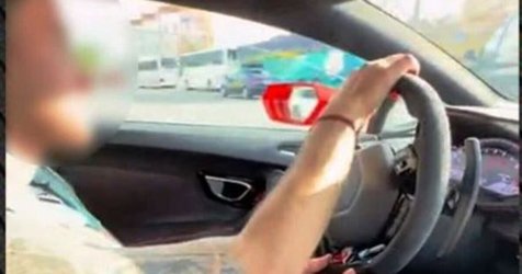 Οδηγός «απογείωσε» την Lamborghini ενώ ανέβαζε βίντεο στο Tiktok – Έτρεχε με 250 χλμ στο Χαϊδάρι