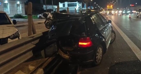 Τροχαίο ατύχημα με δύο τραυματίες στον Κηφισό – Βίντεο από το σημείο