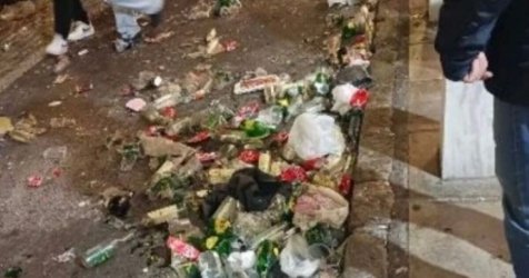 Θεσσαλονίκη: 700 τόνοι σκουπιδιών μαζεύτηκαν από το κέντρο της πόλης μετά τις εκδηλώσεις της Πρωτοχρονιάς