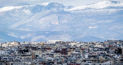 Χιόνια στην Αθήνα: Αυτή είναι η πραγματικότητα