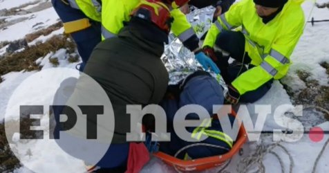 Σώθηκαν οι ορειβάτες στον χιονισμένο Ταΰγετο – Στο νοσοκομείο οι 4 τραυματίες