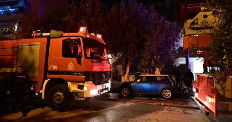 Φωτιά σε εγκαταλελειμμένο κτίριο στην Καλλιθέα