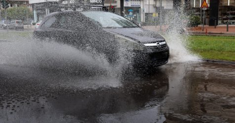 «Βούλιαξε» η Αττική από την κακοκαιρία: Πού έπεσε το περισσότερο νερό (Χάρτης)