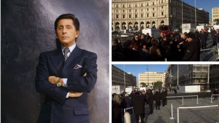 Κηδεία Valentino: Το τελευταίο “αντίο” στον σπουδαίο σχεδιαστή – Ποιοι τον τιμούν με την παρουσία τους (Εικόνες & Βίντεο)