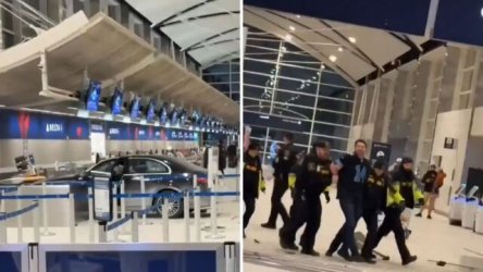 Σκηνές πανικού στο αεροδρόμιο του Ντιτρόιτ: Αυτοκίνητο εισέβαλε στο χώρο check-in (Βίντεο)