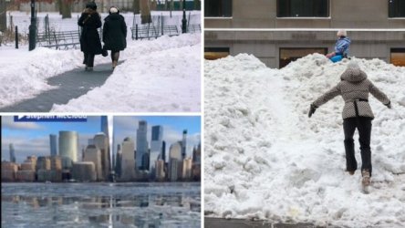 Στην “βαθιά κατάψυξη” οι ΗΠΑ λόγω της πρωτοφανούς χιονοκαταιγίδας: Μέχρι και -40 βαθμούς η αίσθηση του ψύχους – 30 νεκροί, πάγωσε μέχρι και ο ποταμός Χάντσον στη Νέα Υόρκη (Εικόνες & Βίντεο)