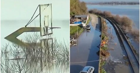 Ο Έβρος έγινε «λίμνη»: Έσπασε ανάχωμα στο Σουφλί – 150.000 στρέμματα κάτω από το νερό