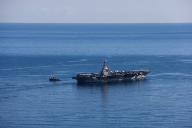 USS Gerald R. Ford: Επιστρέφει στη Σούδα μετά τη φωτιά των 30 ωρών – Έρχονται έλεγχοι