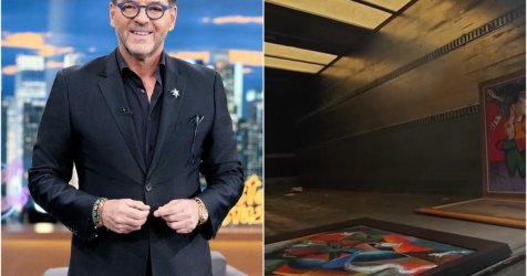 Νέα έφοδος σε γκαλερί του Τσαγκαράκη στη Γλυφάδα – Αστυνομικοί φορτώνουν πίνακες (Βίντεο)