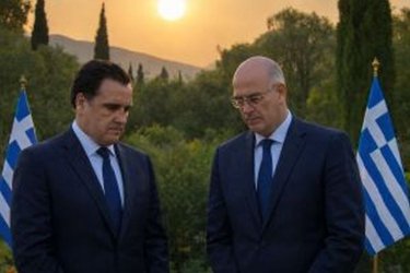 Στεφάνι στον Μαραθώνα για τη νίκη επί των Περσών κατέθεσαν Ν. Δένδιας και Ά. Γεωργιάδης!