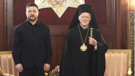 Συνάντηση Οικουμενικού Πατριάρχη Βαρθολομαίου με Βολοντίμιρ Ζελένσκι: Έστειλαν μήνυμα ειρήνης – “Κοντά στους συνανθρώπους μας που υποφέρουν, η ενότητα είναι η δύναμή μας” (Βίντεο)
