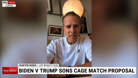 Χάντερ Μπάιντεν: Προκάλεσε τους γιους του Τραμπ σε αγώνα πάλης σε “κλουβί” (Βίντεο)