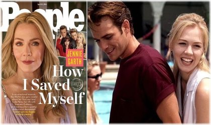 H Τζένι Γκαρθ για τον “πάτο”, τη νηφαλιότητα και την απώλεια του Λουκ Πέρι (+video)