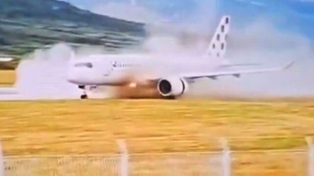 Κροατία: Παραλίγο τραγωδία στο Σπλιτ – Airbus με 130 επιβάτες βγήκε εκτός πορείας στον διάδρομο (Βίντεο)