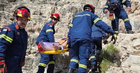Ζάκυνθος: Διάσωση τουρίστριας από την Ολλανδία – Έπεσε σε δύσβατη περιοχή στο  Κορακονησι