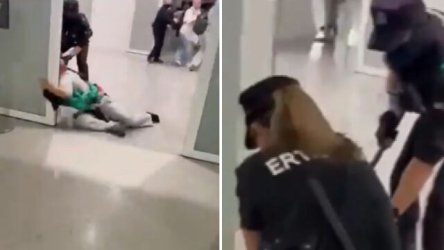 Άγρια επεισόδια στο αεροδρόμιο του Μπιλμπάο: Αστυνομικοί ξυλοκόπησαν ακτιβιστές του στολίσκου Sumud (Βίντεο)