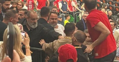 Νέο βίντεο από το «θερμό επεισόδιο» μεταξύ Μαρινάκη – Δημητριάδη στο ΟΑΚΑ