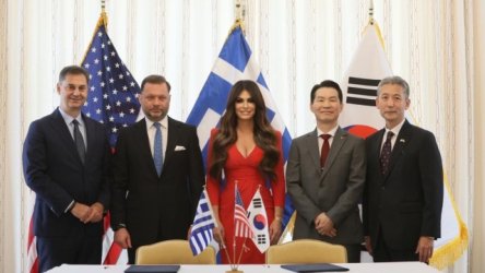 Κίμπερλι Γκιλφόιλ: Συναντήθηκε με εκπροσώπους των ONEX και Hanwha Ocean (Εικόνες)