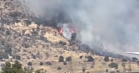 Χωρίς ενεργό μέτωπο η φωτιά στον Ασπρόπυργο