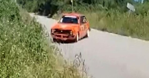 Ατύχημα στο ράλλυ Δωδώνης: Η στιγμή που ο οδηγός έχασε τον έλεγχο του αγωνιστικού (Βίντεο)