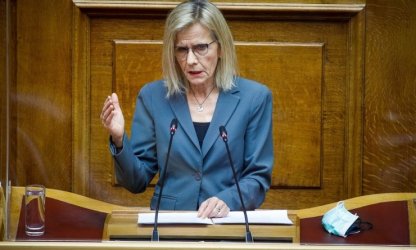 Αποχώρησε και η βουλευτής Γιώτα Πούλου από τους «Δημοκράτες» του Κασσελάκη