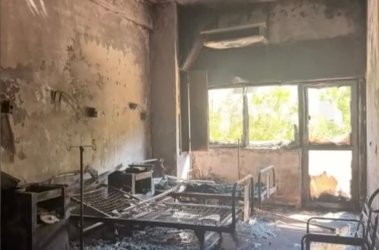 Σισμανόγλειο: Βίντεο και εικόνες από το κατεστραμμένο εσωτερικό του νοσοκομείου μετά τη φωτιά
