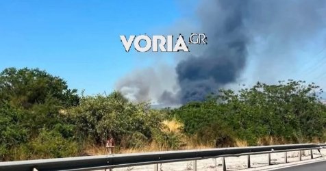 Φωτιά στη Θεσσαλονίκη: Μήνυμα του 112 για εκκένωση στο Περιβολάκι