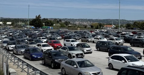 Κίνηση τώρα: Μποτιλιάρισμα χιλιομέτρων στην Αθηνών – Κορίνθου