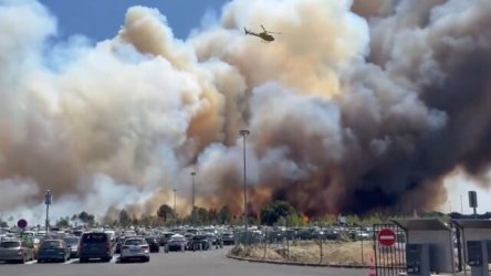 Γαλλία: Πυρκαγιά κοντά στο αεροδρόμιο του Μπορντό – Νεκροί δύο πυροσβέστες (Εικόνες & Βίντεο)